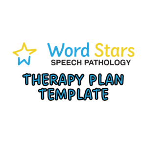 Therapy Plan Template