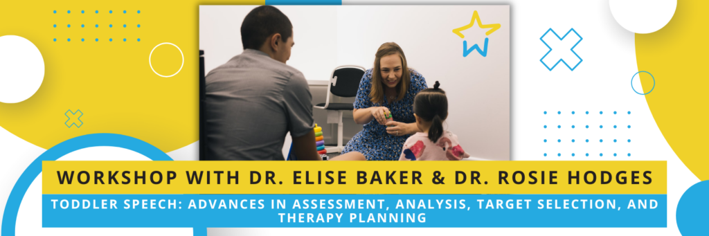 Workshop for speech pathologist banner